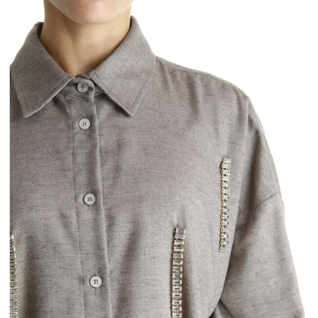 CAMICIA STRASS HAVEONE - Mad Fashion | img vers.650x/